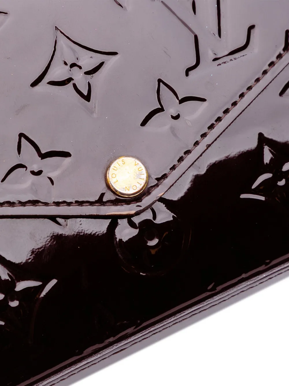 Pre-owned Louis Vuitton 2019 Monogram Vernis Pochette Felicie Crossbody Bag