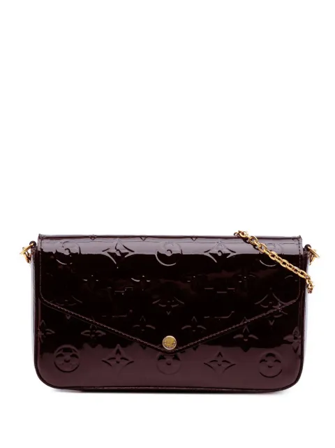 Louis Vuitton Pre-Owned 2019 Monogram Vernis Pochette Felicie crossbody bag