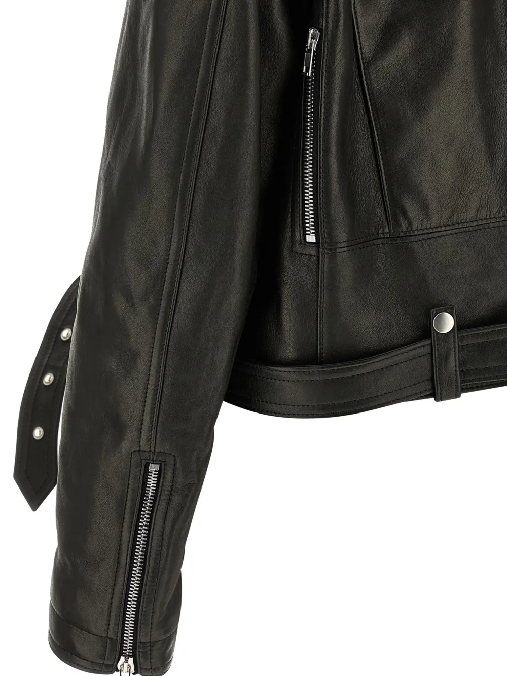 Rick Owens Jumbo Bauhaus Stooges biker jacket Zwart