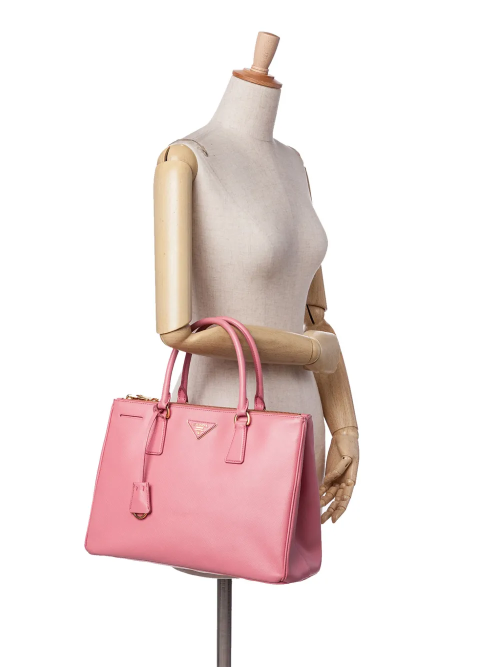 Prada Pre-Owned 2000-2024 Medium Saffiano Lux Galleria Double Zip satchel | Pre-Owned | Image 2