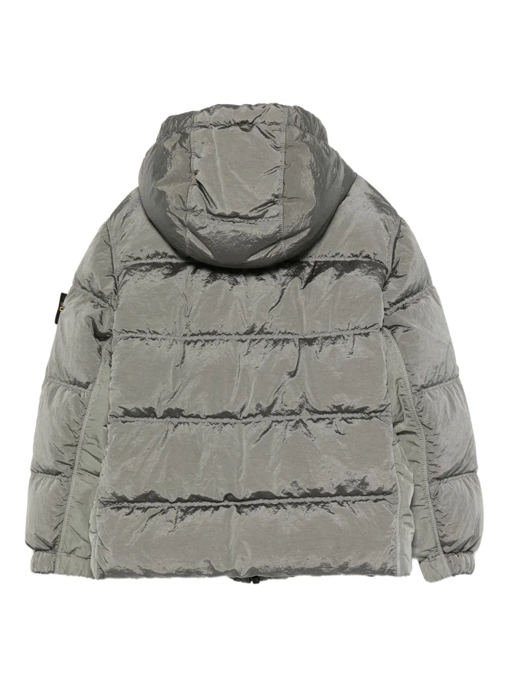 Stone Island Junior hooded puffer jacket | Boys Padded Jackets | Image 2