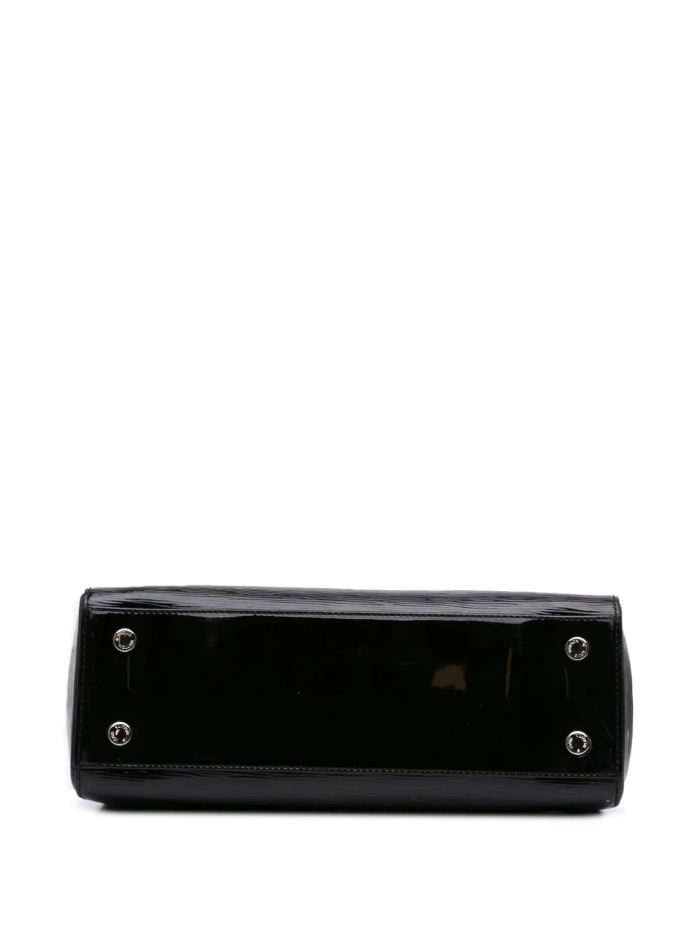 Pre-owned Louis Vuitton 2011 Electric Epi Brea Mm Satchel In Black
