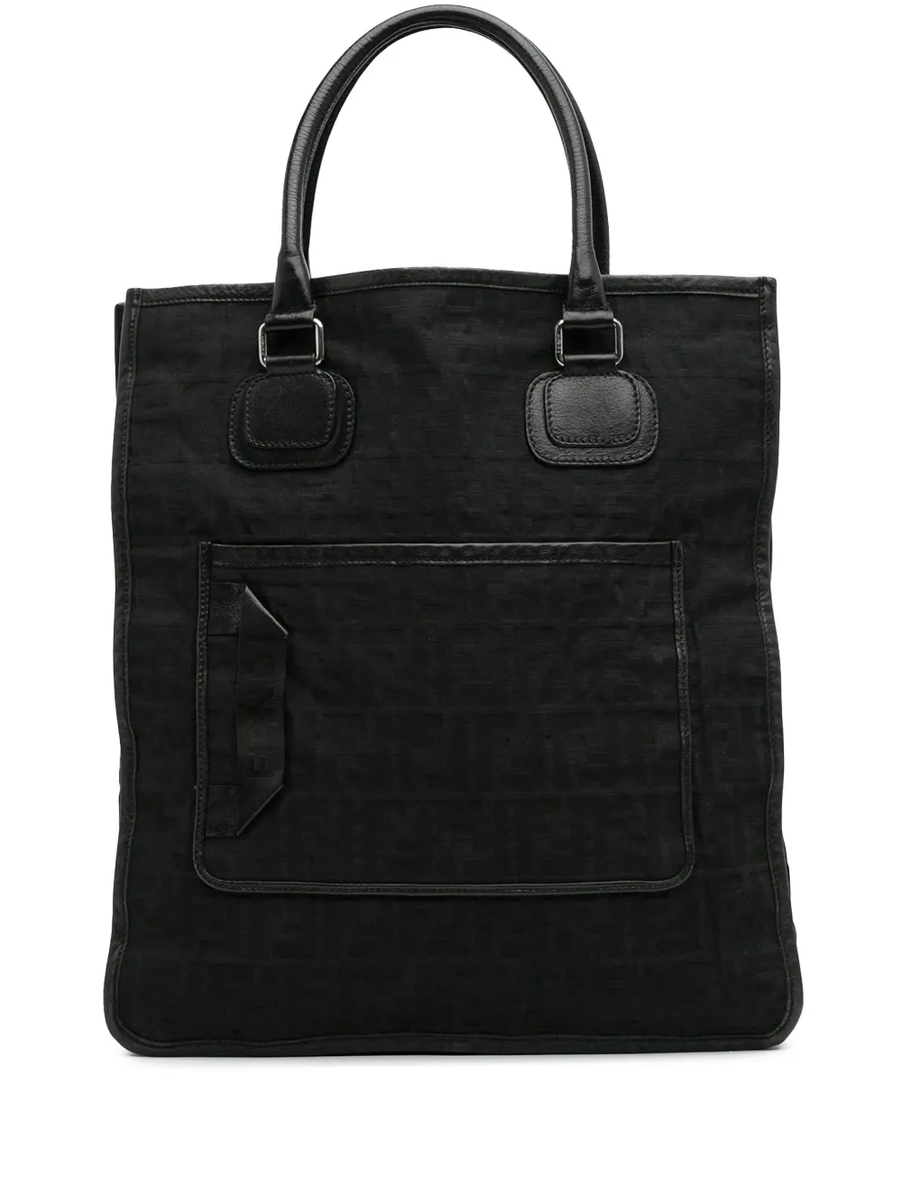 Fendi Pre-Owned 2010-2025 Zucca Canvas Tall tote bag | Black | Image 1