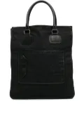 Fendi Pre-Owned 2010-2025 Zucca Canvas Tall tote bag - Black