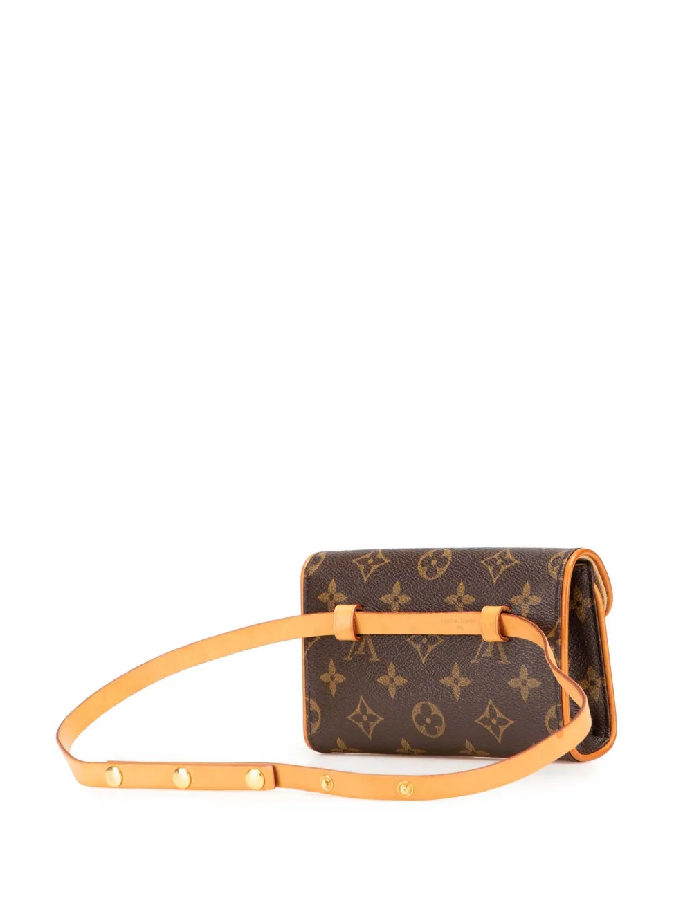 Pre-owned Louis Vuitton 2003 Monogram Pochette Florentine Belt Bag
