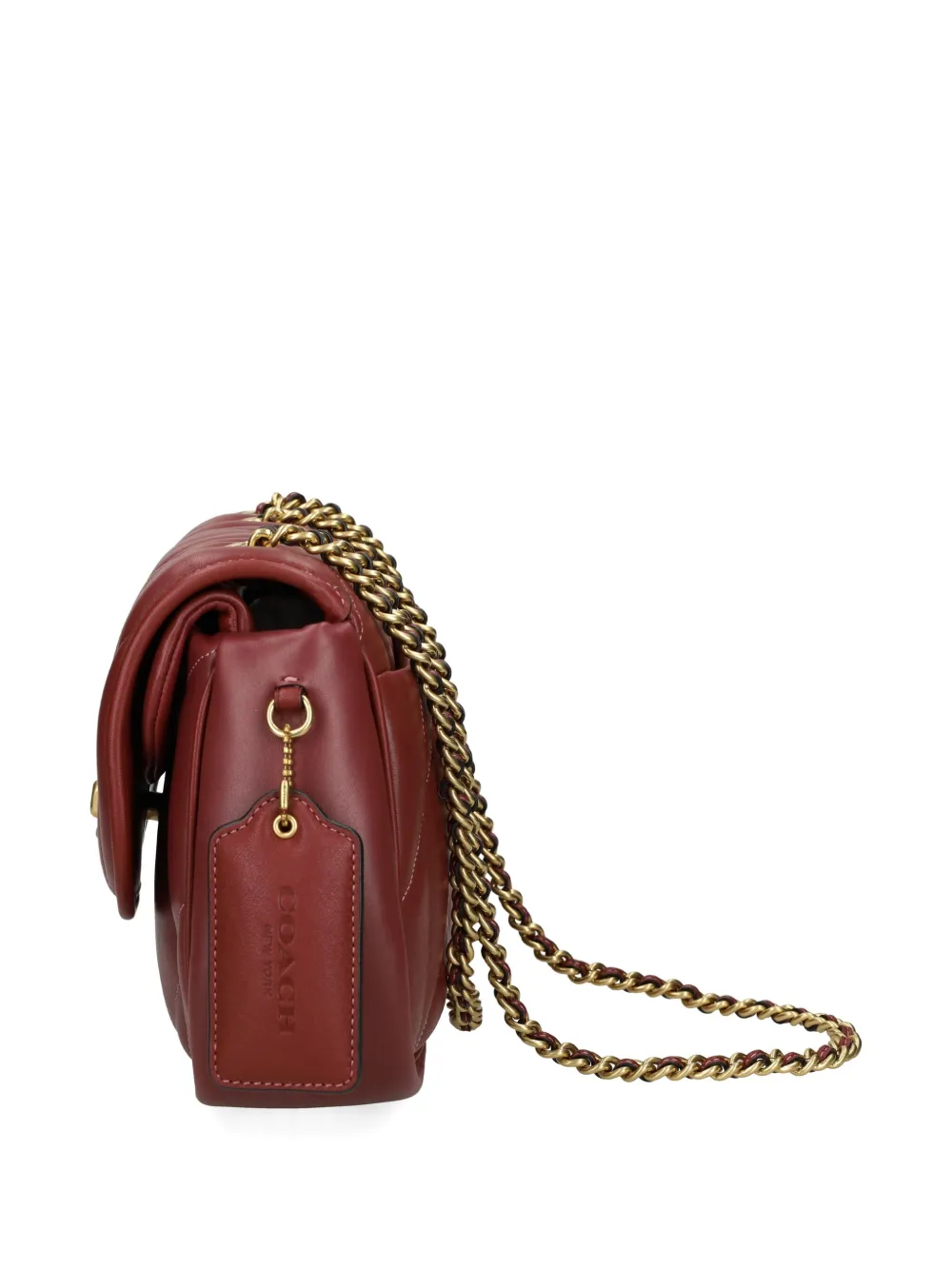 Coach Pillow Madison kleine gewatteerde schoudertas Rood