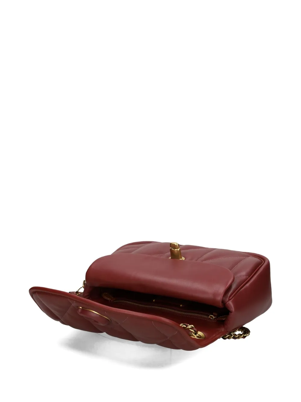 Coach Pillow Madison kleine gewatteerde schoudertas Rood