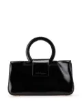Ferragamo Pre-Owned 2000-2025 Patent Leather Gancini handbag - Black