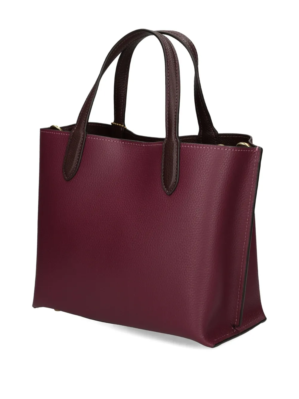 Coach Willow 24 leather top-handle bag Rood