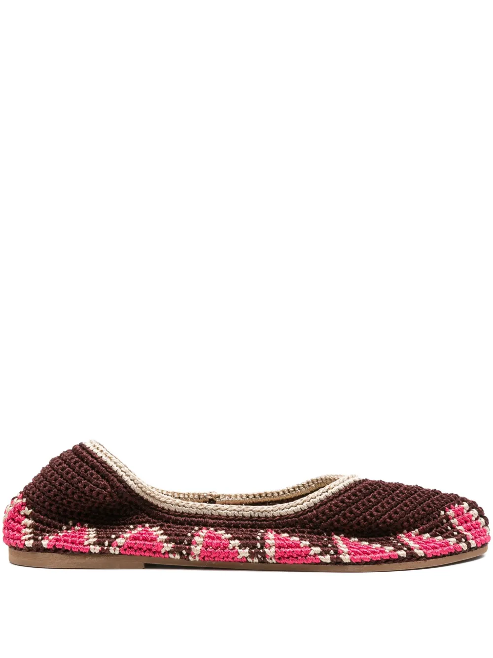 crochet ballet flats
