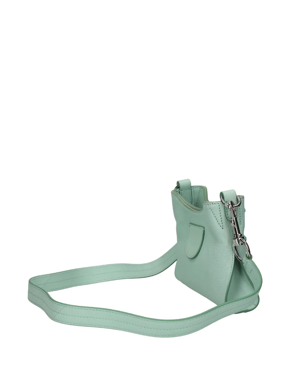 See by Chloé crystal-embellished leather crossbody bag Blauw