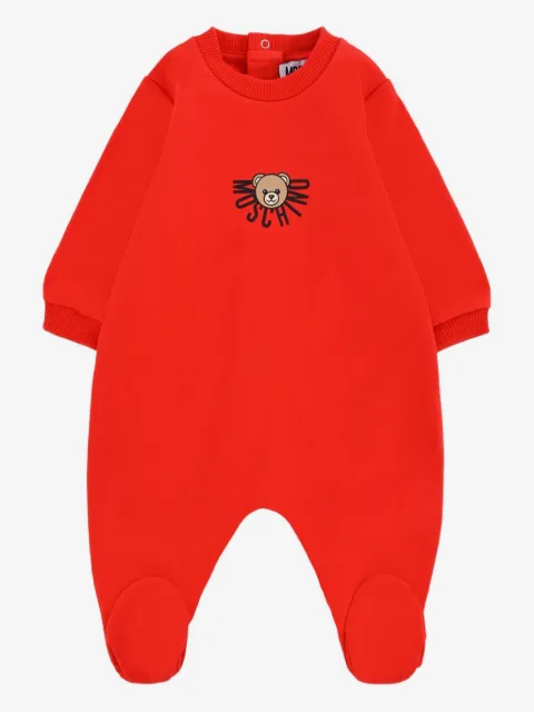 Moschino Kids mameluco con motivo Teddy Bear