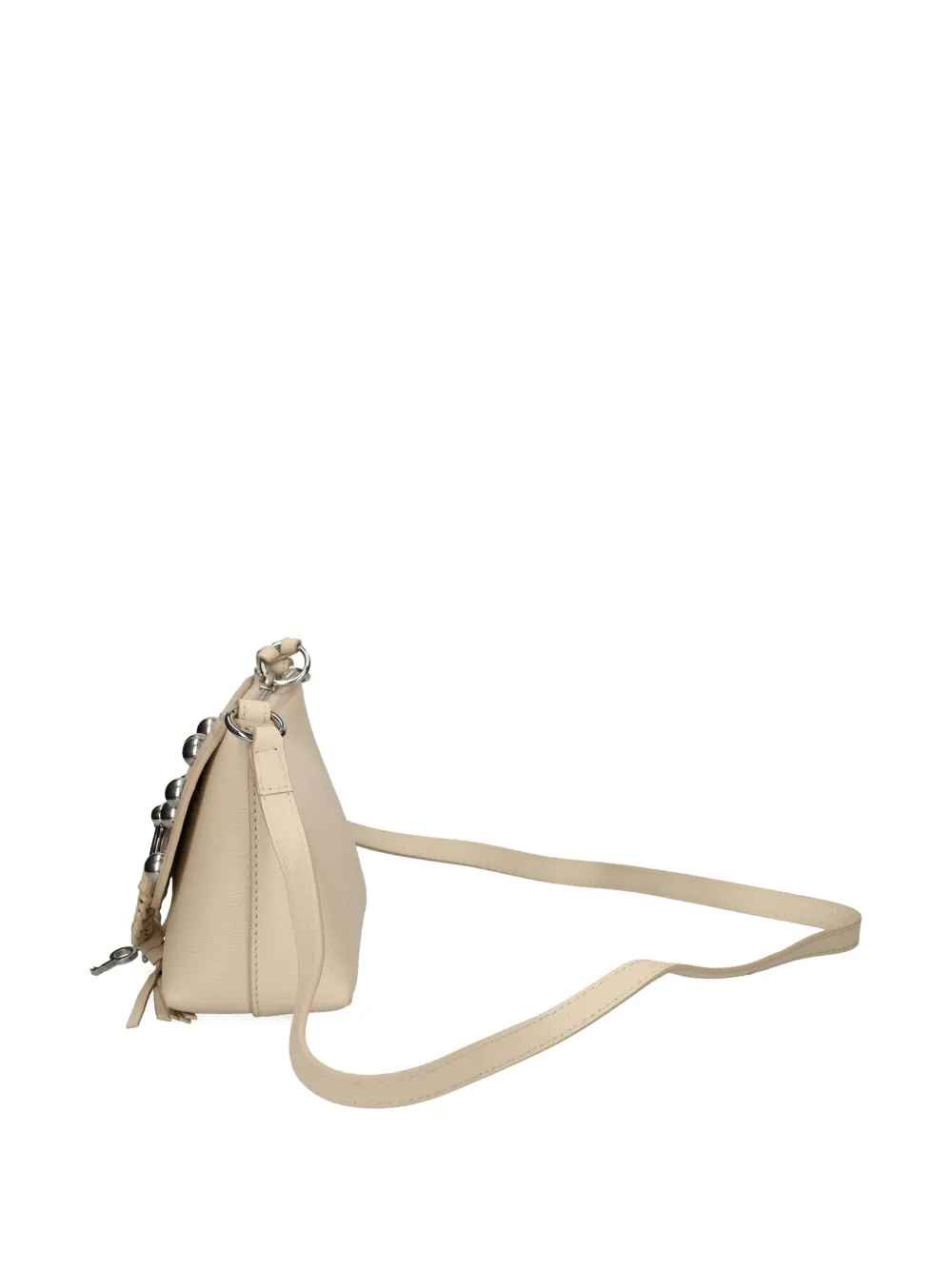 See by Chloé Crossbodytas met ringdetail en studs Beige