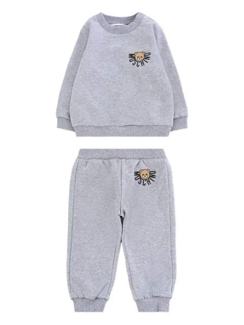 Moschino Kids Jogginganzug mit Teddy-Print