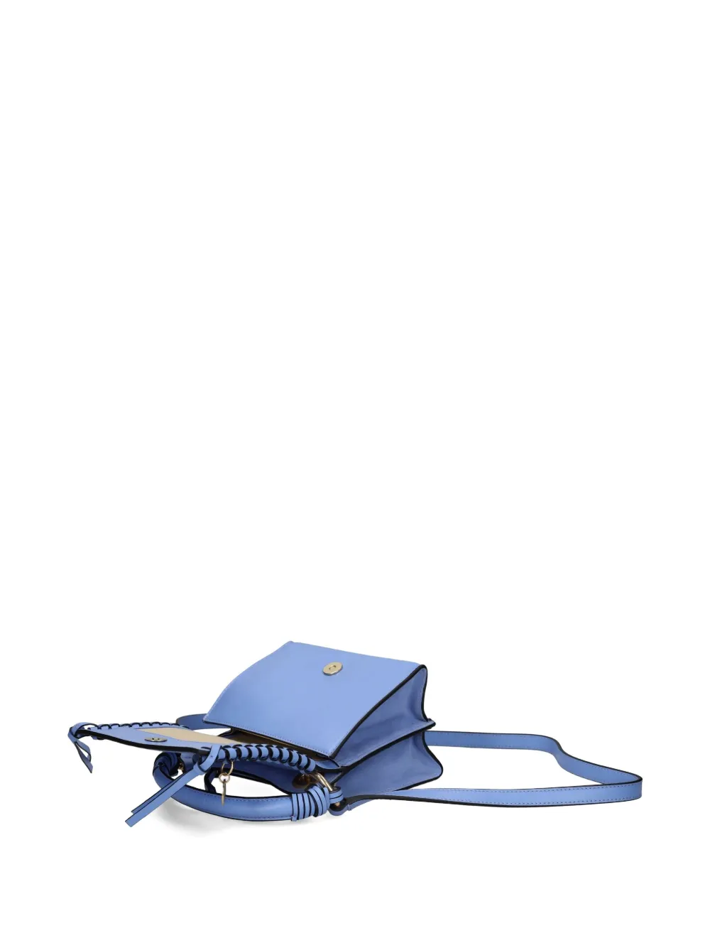 See by Chloé Tilda tas met gevlochten detail en handgreep Blauw