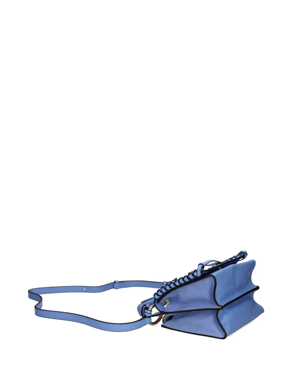 See by Chloé Tilda tas met gevlochten detail en handgreep Blauw