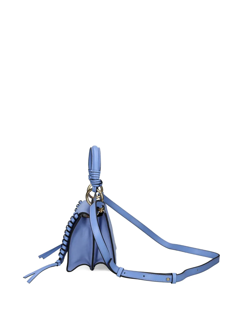 See by Chloé Tilda tas met gevlochten detail en handgreep Blauw