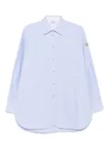 Moncler cotton button-fastening shirt - Blue