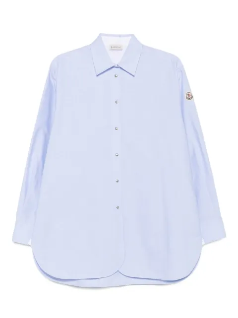 Moncler cotton button-fastening shirt