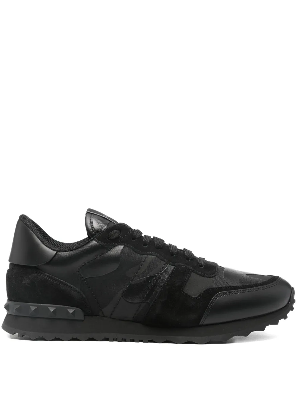 Valentino Garavani Rockrunner camouflage-print sneakers - ブラック Valentino Garavani Rockrunner camouflage-print sneakers - ブラック