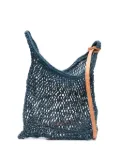 SLO_HAND_MADE medium square cross body bag - Blue
