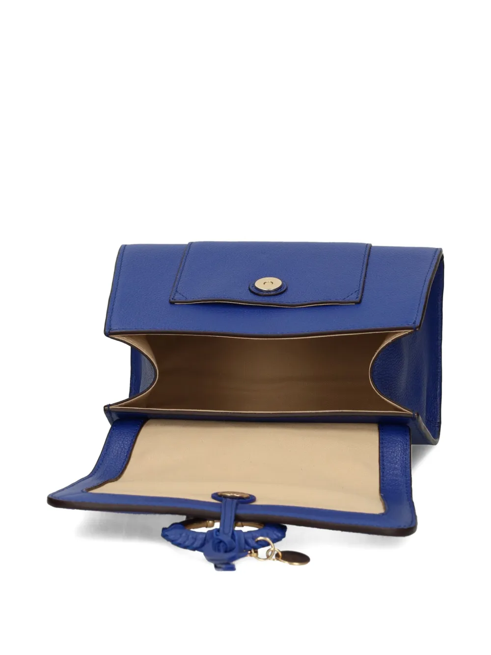 See by Chloé x Chito leren tas Blauw