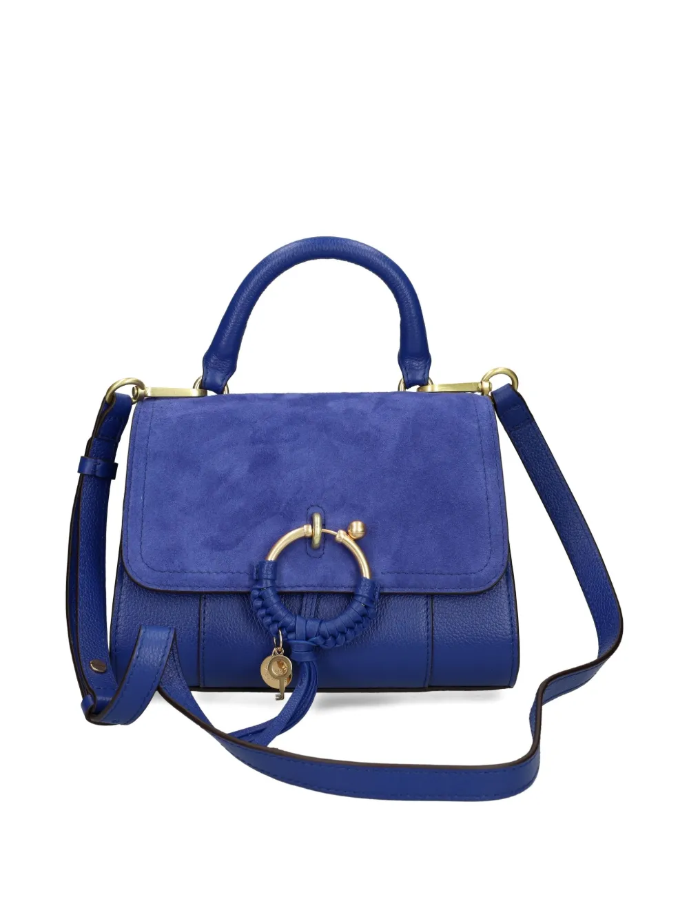 See by Chloé x Chito leren tas Blauw