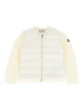 Moncler Enfant wool-blend padded jacket - White