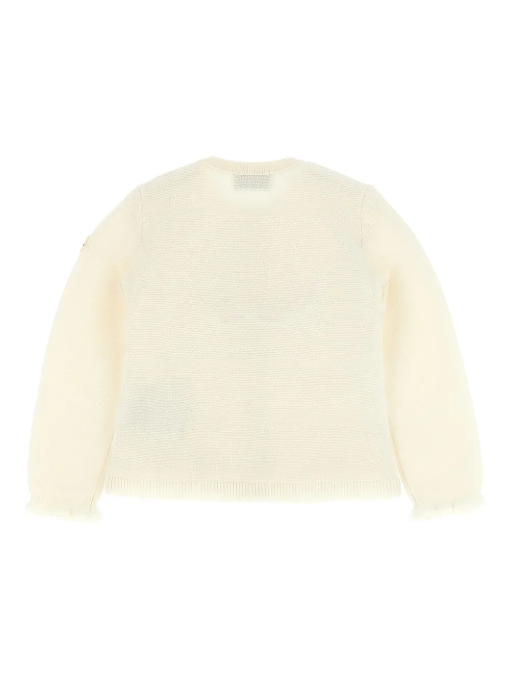 Moncler Enfant Gewatteerd jack van wolblend Wit