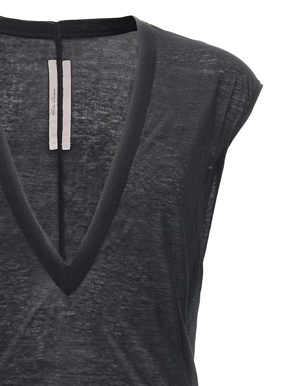 Rick Owens Dylan T-shirt met korte mouwen Zwart