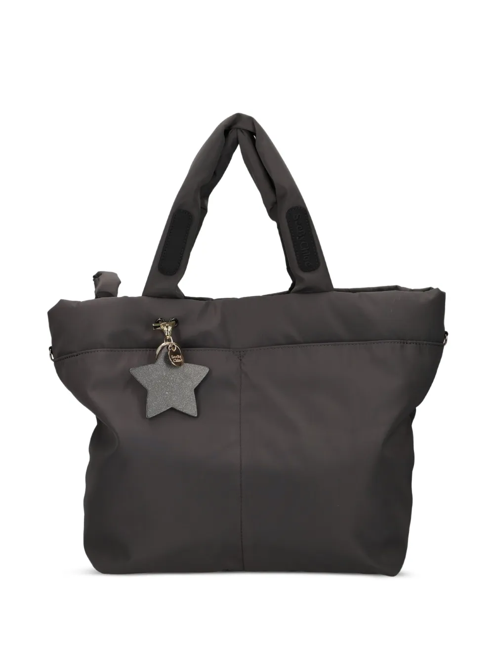See by Chloé Joy Rider gewatteerde shopper verfraaid met ster Zwart