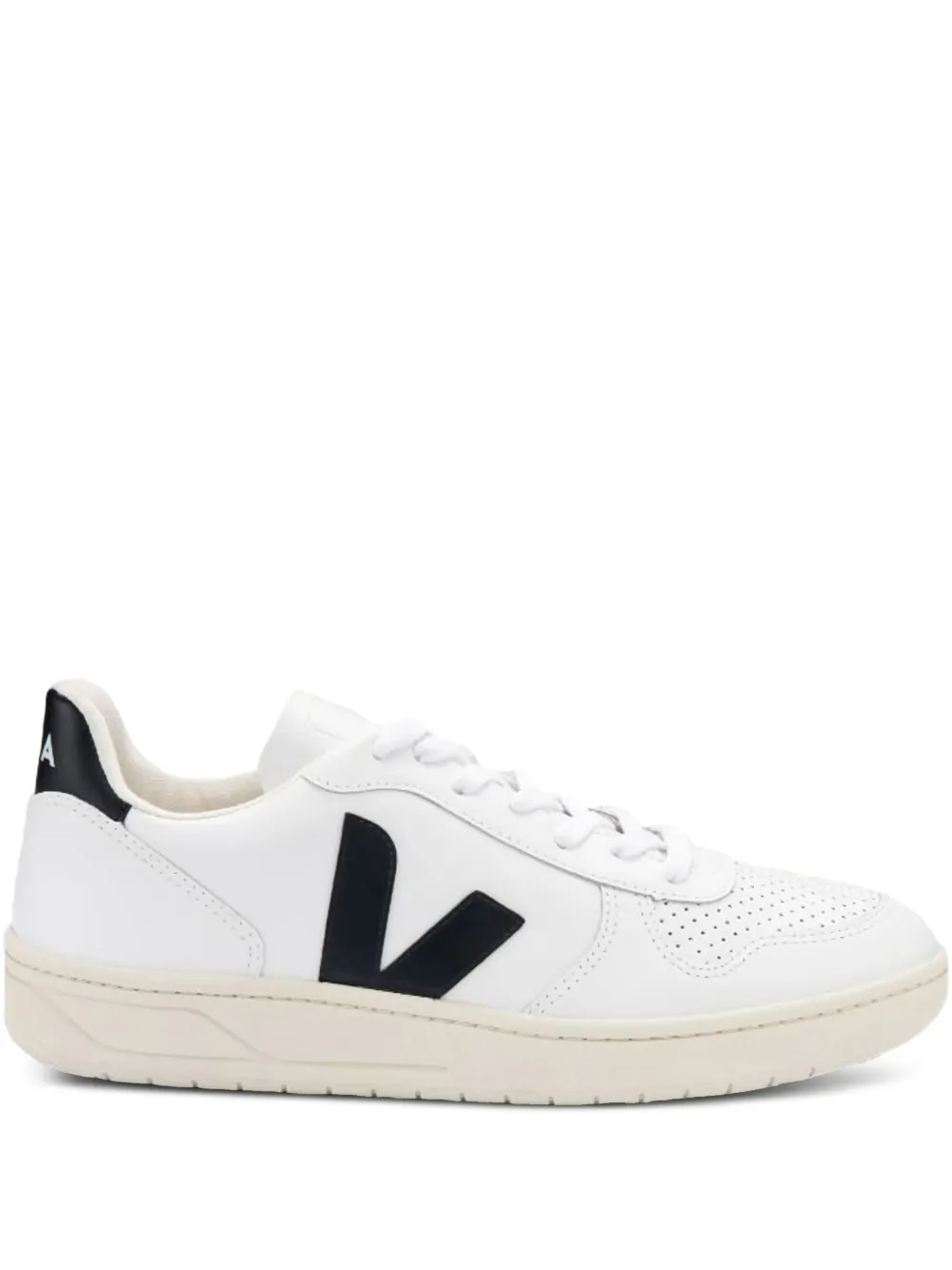 VEJA V-10 leather logo sneakers | White | Image 1