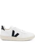 VEJA V-10 leather logo sneakers - White