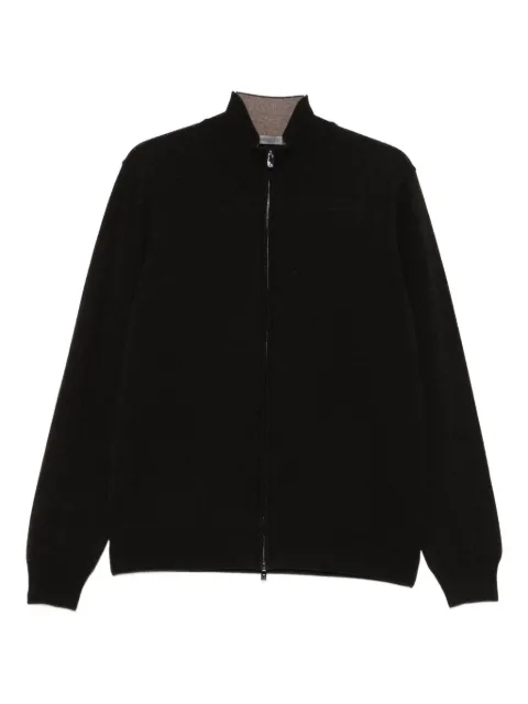 Corneliani zip-up cardigan