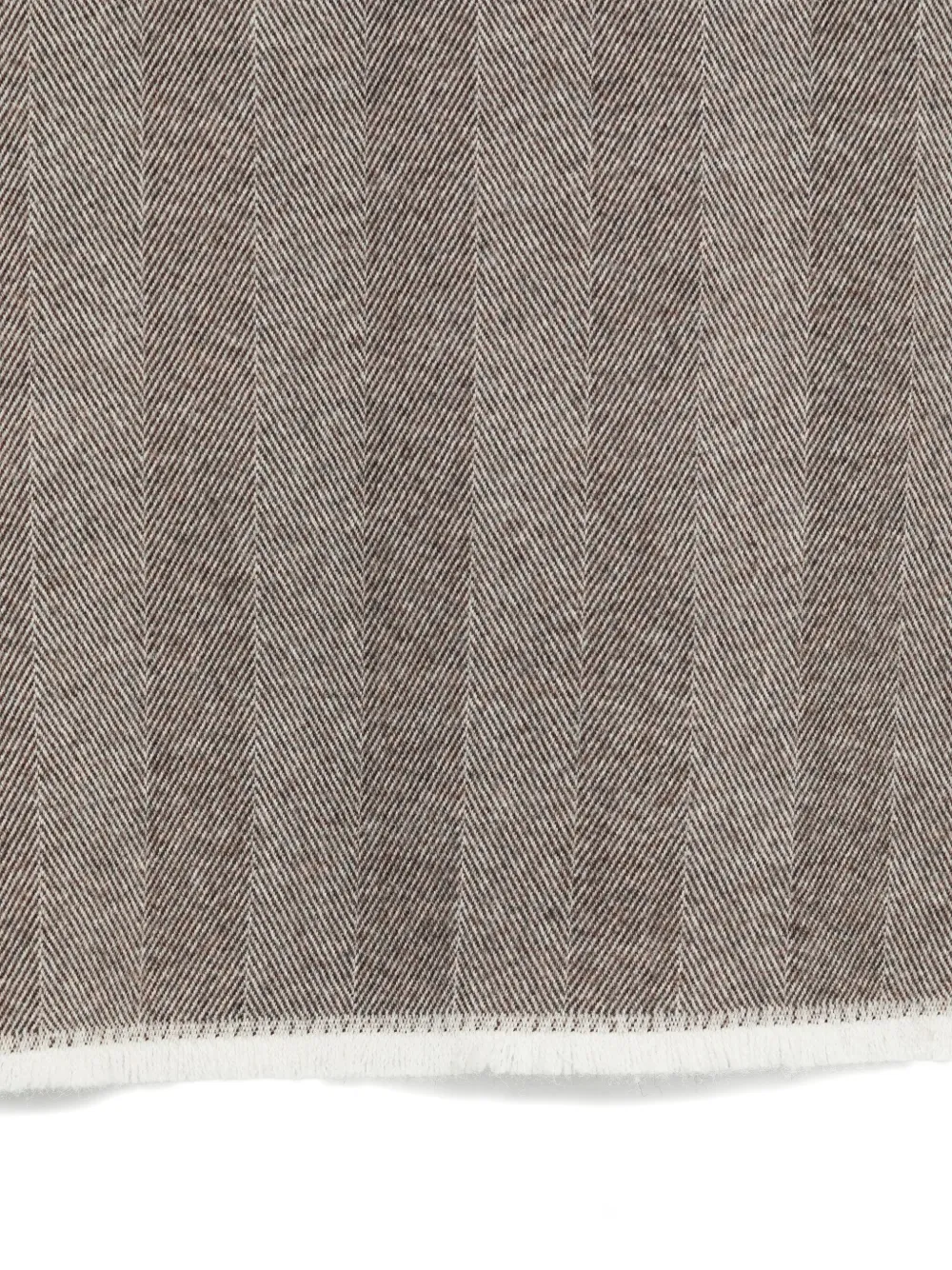 Corneliani Gestreepte sjaal Bruin