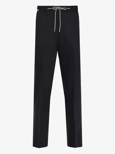 Corneliani drawstring-waist trousers