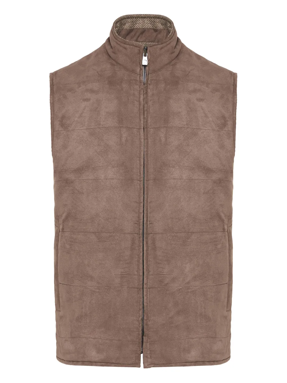 Corneliani Bodywarmer met rits Bruin
