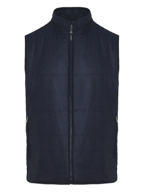 Corneliani zip-up padded gilet