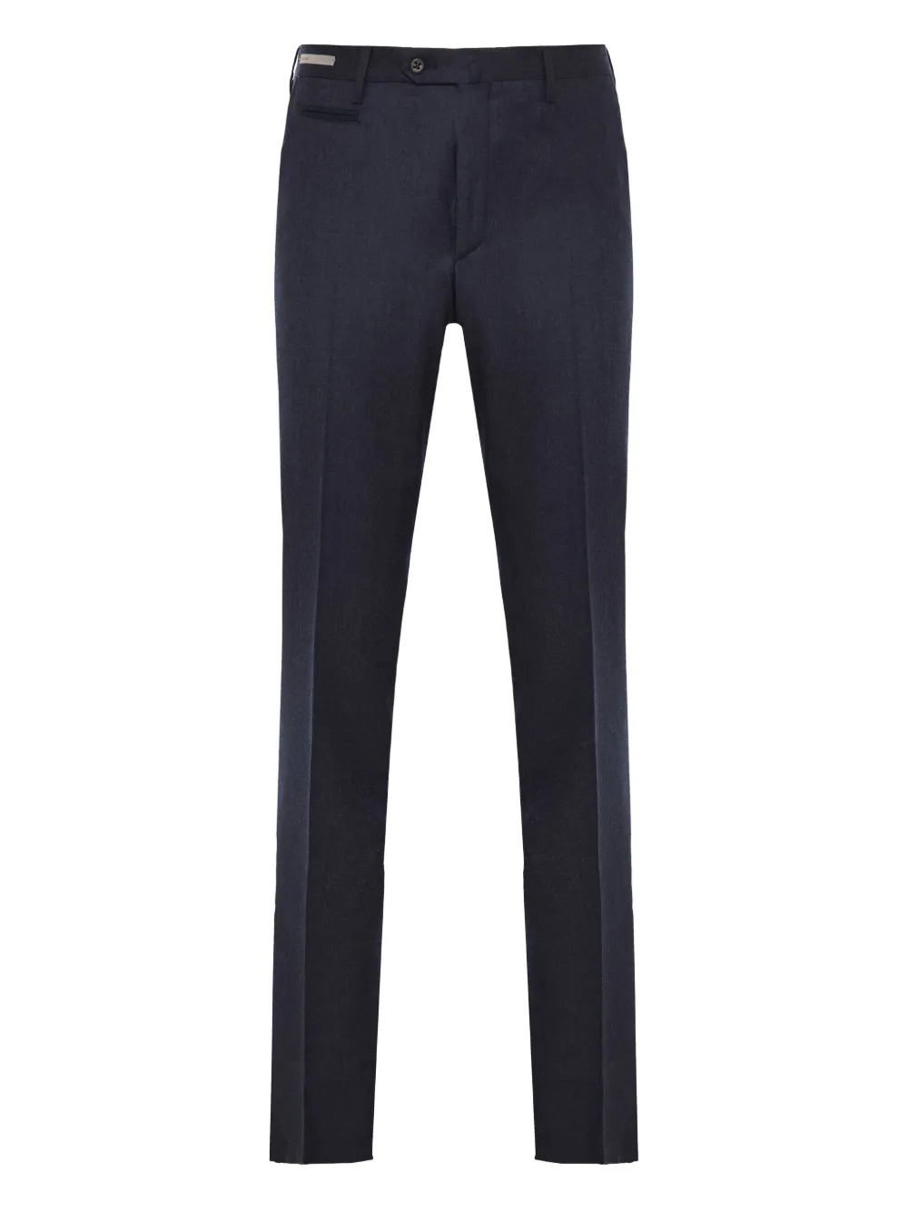 textured wool trousers
