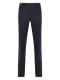 Corneliani textured wool trousers - Blue