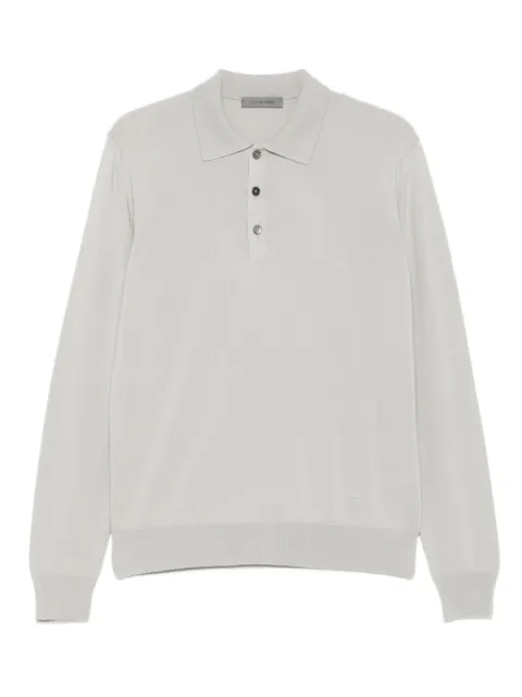 Corneliani long-sleeve polo shirt
