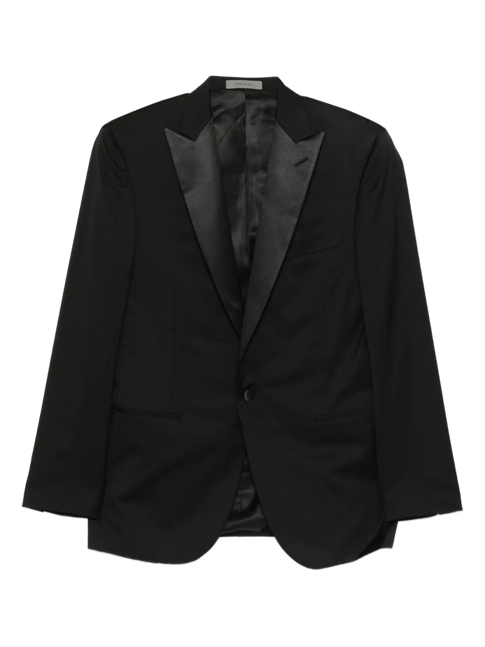 Corneliani traje con solapas de pico | negro | Image 1