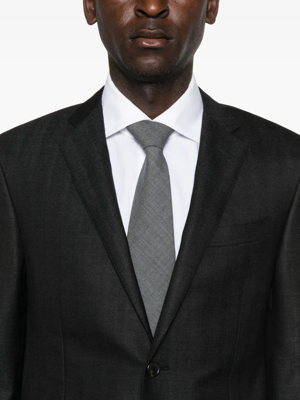 Corneliani Pak met krijtstreep Zwart