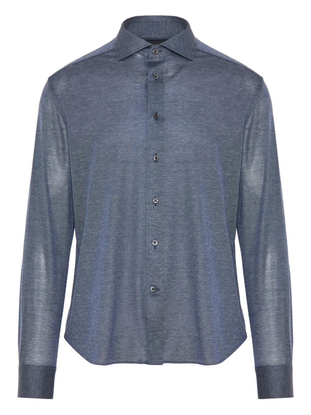 Corneliani longsleeved button-down shirt Blauw