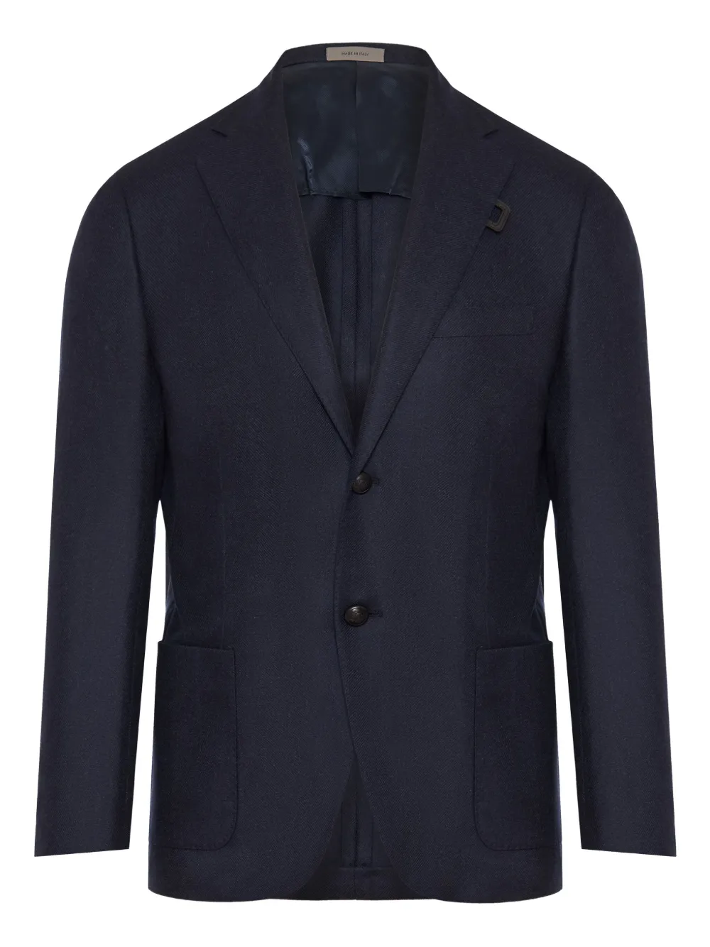 Jack two-buttons herringbone blazer