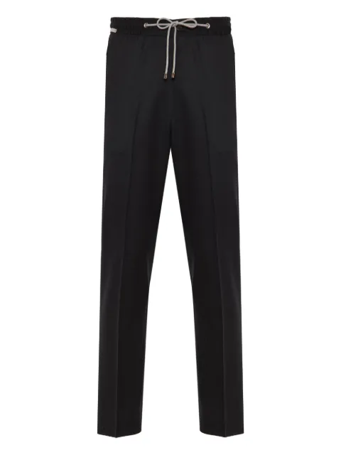 Corneliani drawstring-cuff trousers