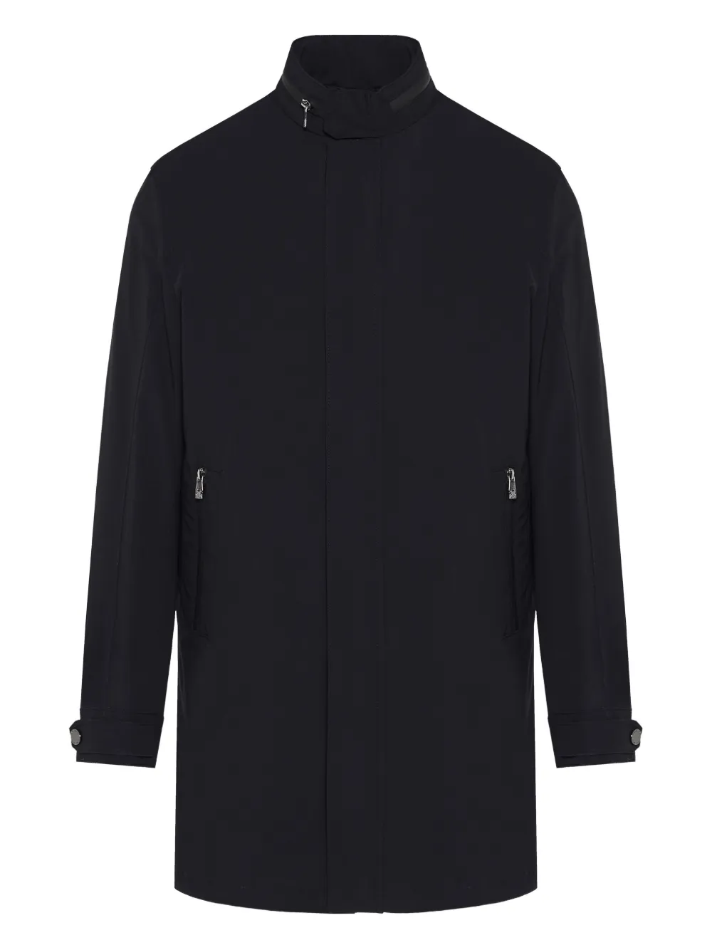Corneliani high-neck zip-fastening jacket | Black | Image 1