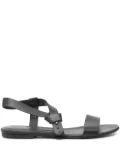 Megumi Ochi leather ankle-strap sandals - Black