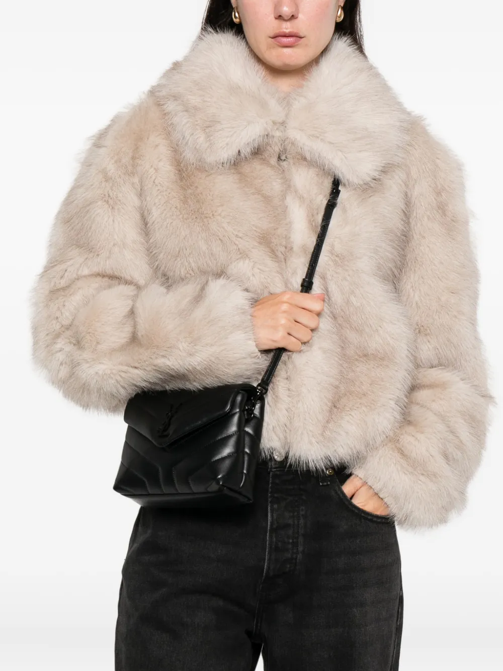 Saint Laurent Mini-tas met logoplakkaat | Mini-tassen | Image 2