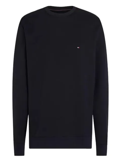 Tommy Hilfiger logo-embroidered crew-neck jumper